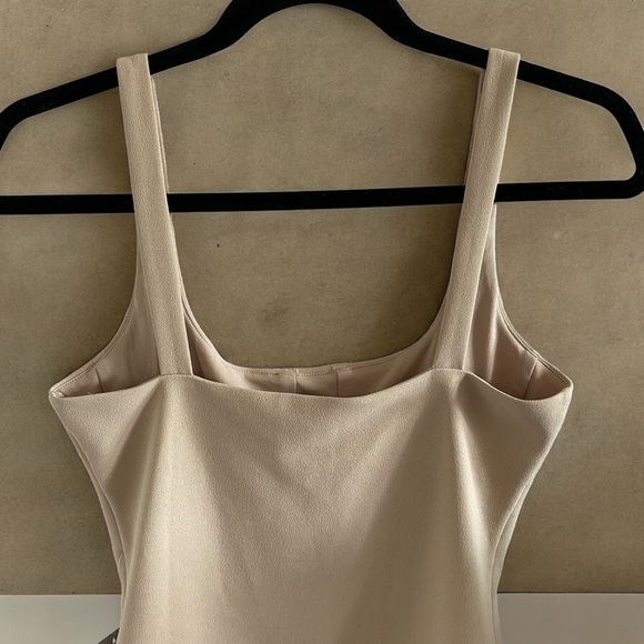 Wayf Corset Style Cupped Bodysuit Thong Beige/Tan - Picture 8 of 11